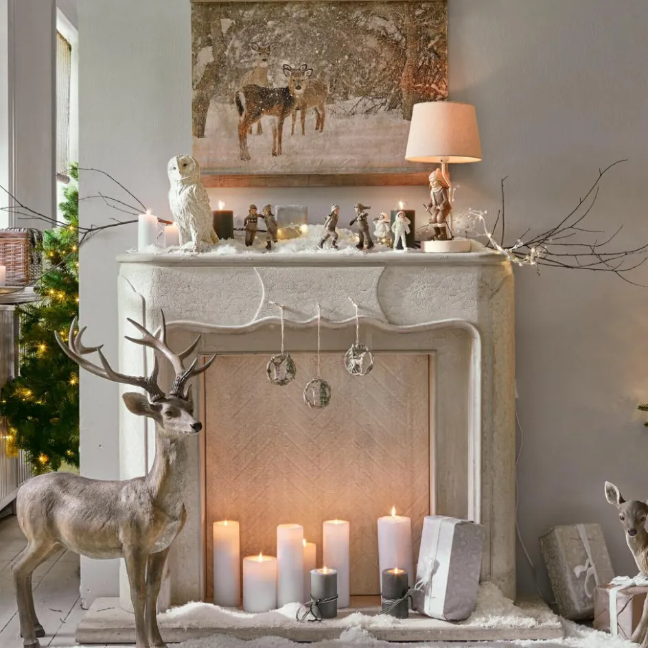 Weihnachtsfiguren^LOBERON Deko-Eule Heriette