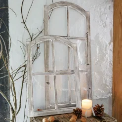 Dekoobjekte|Dekoration^LOBERON Deko-Fenster 2er Set Parakou