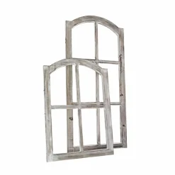 Dekoobjekte|Dekoration^LOBERON Deko-Fenster 2er Set Parakou