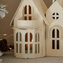 Laternen|Kerzenhalter^LOBERON Deko-Haus Lanoux antikweiß