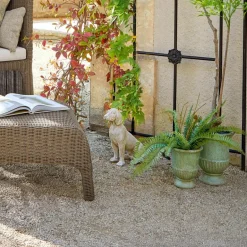 Gartendekoration^LOBERON Deko-Hund Albinor