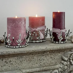 Weihnachtliche Deko-Objekte^LOBERON Deko-Krone 3er Set Bigas