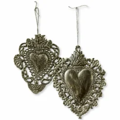 Geschenkverpackungen|Dekoobjekte^LOBERON Deko-Ornament 2er Set Medes