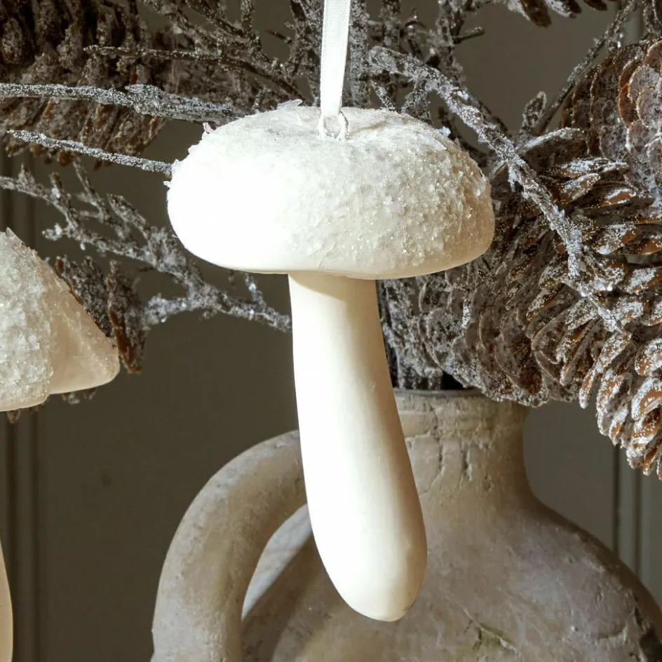 Weihnachtsfiguren^LOBERON Deko-Pilz 3er Set Qilexor