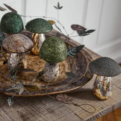 Dekoobjekte|Dekoration^LOBERON Deko-Pilze 5er Set Grana