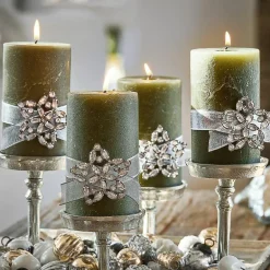 Kerzen|Kerzenhalter^LOBERON Deko-Pin 4er Set Custer