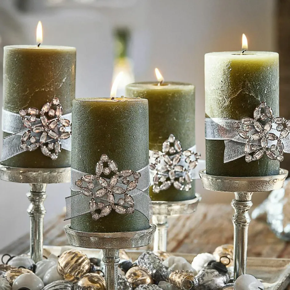 Kerzen|Kerzenhalter^LOBERON Deko-Pin 4er Set Custer