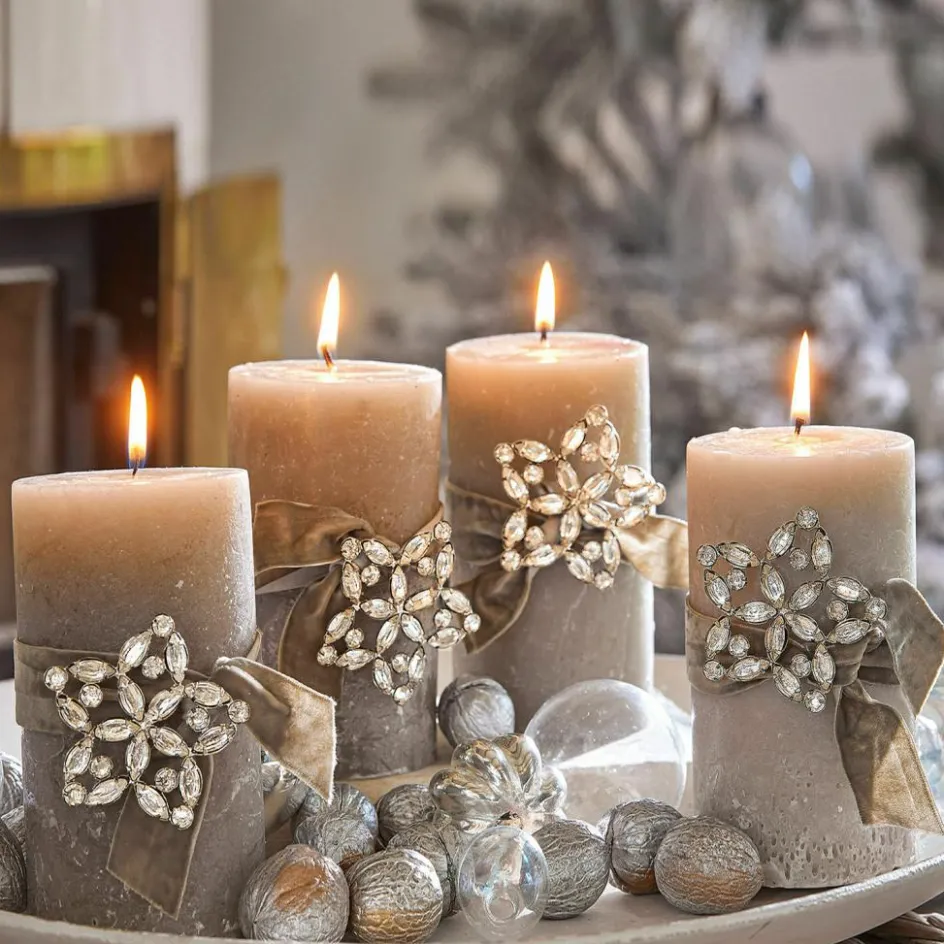 Kerzen|Kerzenhalter^LOBERON Deko-Pin 4er Set Custer