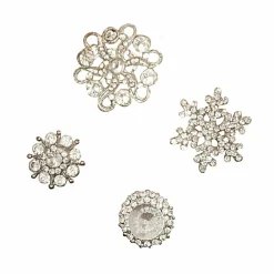 Kerzen|Kerzenhalter^LOBERON Deko-Pins 4er Set Brillliant Pins