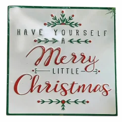 Weihnachtliche Deko-Objekte^LOBERON Deko-Schild Merry Merry