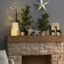 Weihnachtliche Deko-Objekte^LOBERON Deko-Sterne 2er Set Big Star