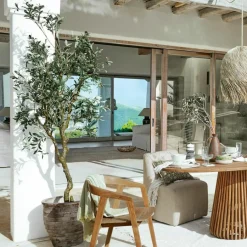 Kunst- & Trockenblumen^LOBERON Deko-Topfpflanze Dambly