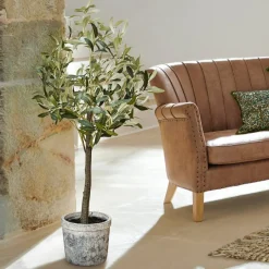 Kunst- & Trockenblumen|Dekoration^LOBERON Deko-Topfpflanze Mariuccia