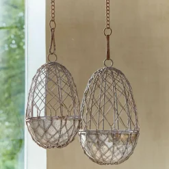 Dekoobjekte|Dekoration^LOBERON Deko-Vogelvoliere 2er Set Eralin