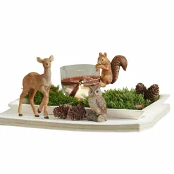 Figuren|Dekoration^LOBERON Deko-Waldtier 3er Set Vionique