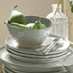 Geschirr|Geschirr^LOBERON Dessertteller 6er Set Biarré grau