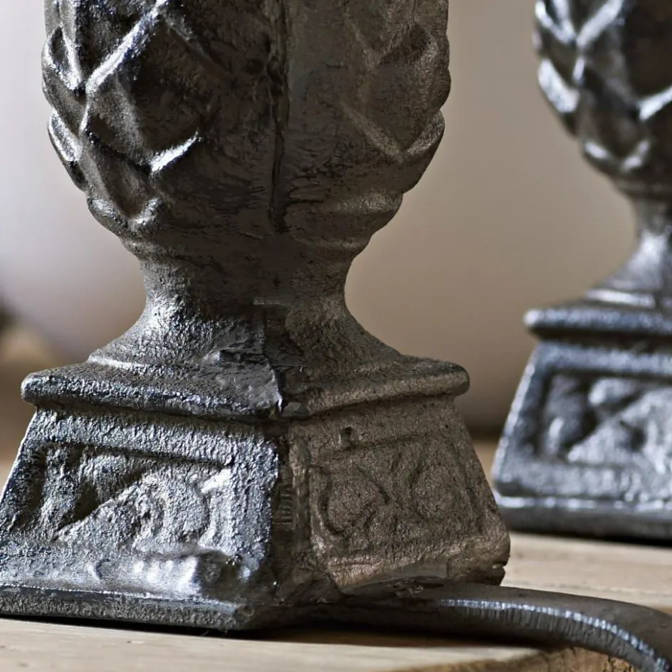 Dekoobjekte|Dekoration^LOBERON Eisenzapfen 2er Set Lucielle antikbraun