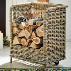 Körbe & Kisten|Kaminzubehör^LOBERON Feuerholzkorb Xabier