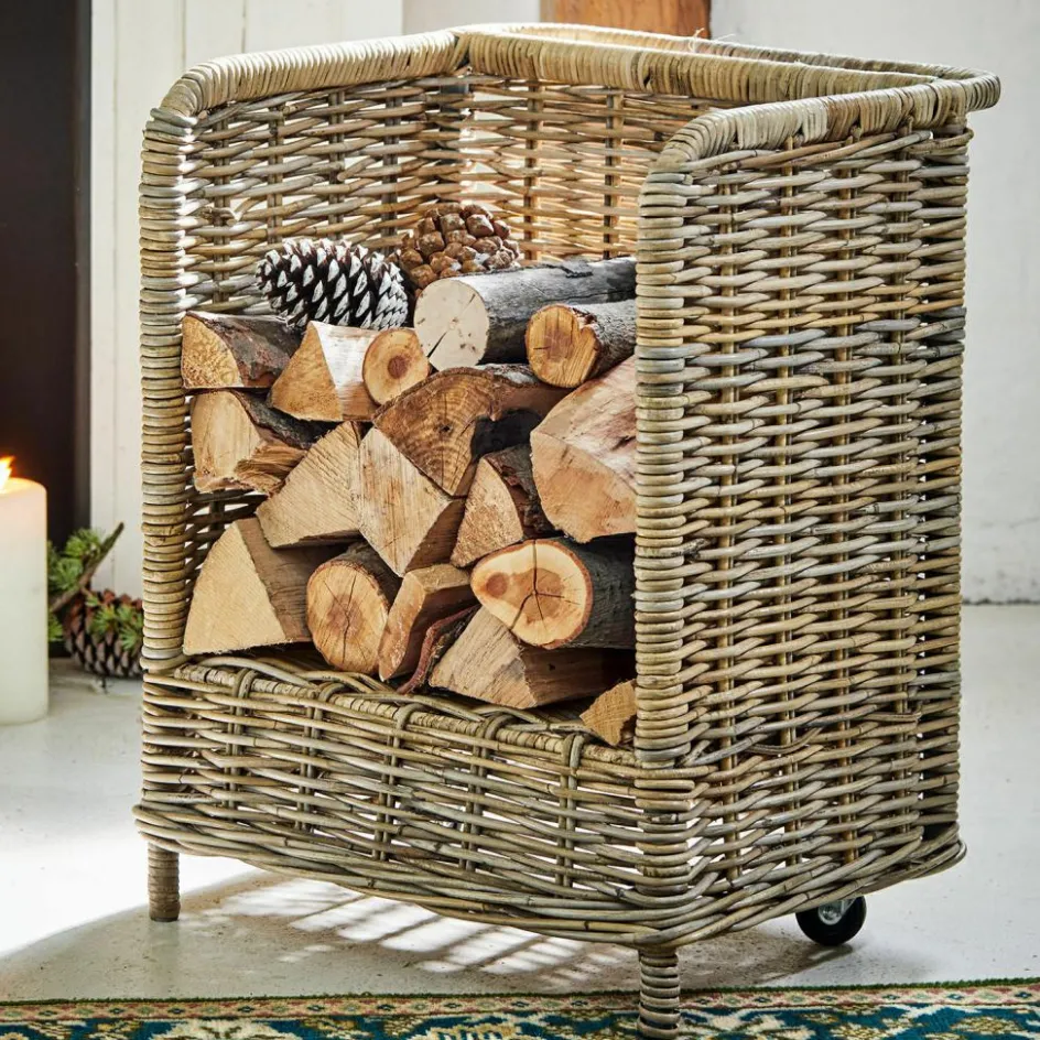 Körbe & Kisten|Kaminzubehör^LOBERON Feuerholzkorb Xabier