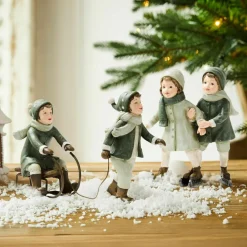 Weihnachtsfiguren^LOBERON Figur 2er Set Andros grün