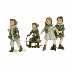 Weihnachtsfiguren^LOBERON Figur 2er Set Andros grün