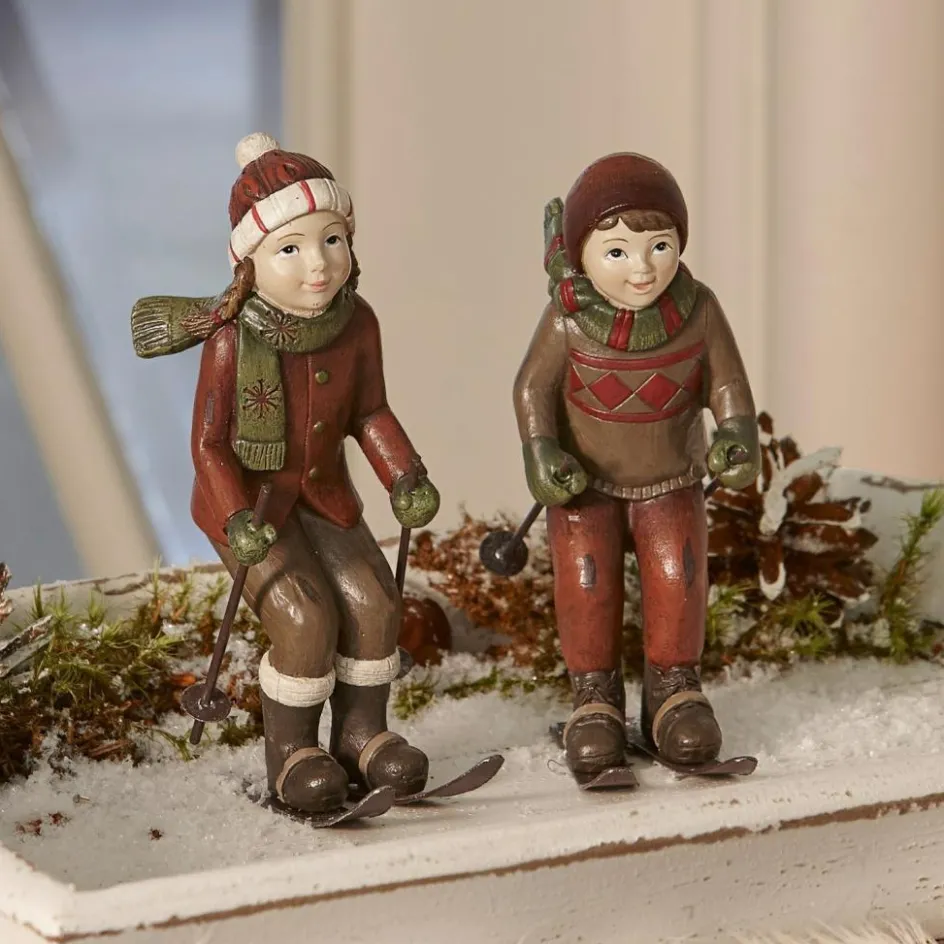 Weihnachtsfiguren^LOBERON Figur 2er Set Bibury