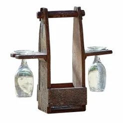 Küchenutensilien|Tischaccessoires^LOBERON Flaschenhalter mit Gläsern Préalon