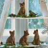 Weihnachtstischdeko|Weihnachtsfiguren^LOBERON Fuchs 4er Set Survie