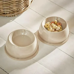 Accessoires & Spielzeug|Futterplätze Für Haustiere^LOBERON Futternapf 2er Set Kireva beige