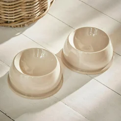 Accessoires & Spielzeug|Futterplätze Für Haustiere^LOBERON Futternapf 2er Set Kireva beige