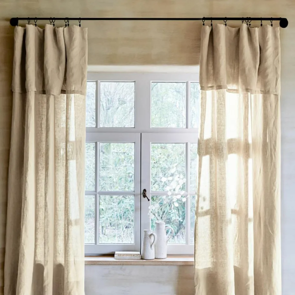 Gardinenstangen & Zubehör|Gardinenstangen & Zubehör^LOBERON Gardinenstange Omara dunkelgrau