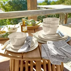 Geschirr|Geschirr^LOBERON Geschirr 12er Set Luganville