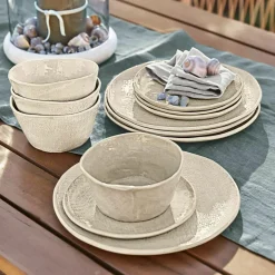 Geschirr|Geschirr^LOBERON Geschirr 12er Set Luganville