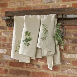 LOBERON Geschirrtücher|Geschirrtücher-Geschirrtuch 3er Set Herbal Gardens