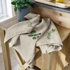 LOBERON Geschirrtücher|Geschirrtücher-Geschirrtuch 3er Set Herbal Gardens