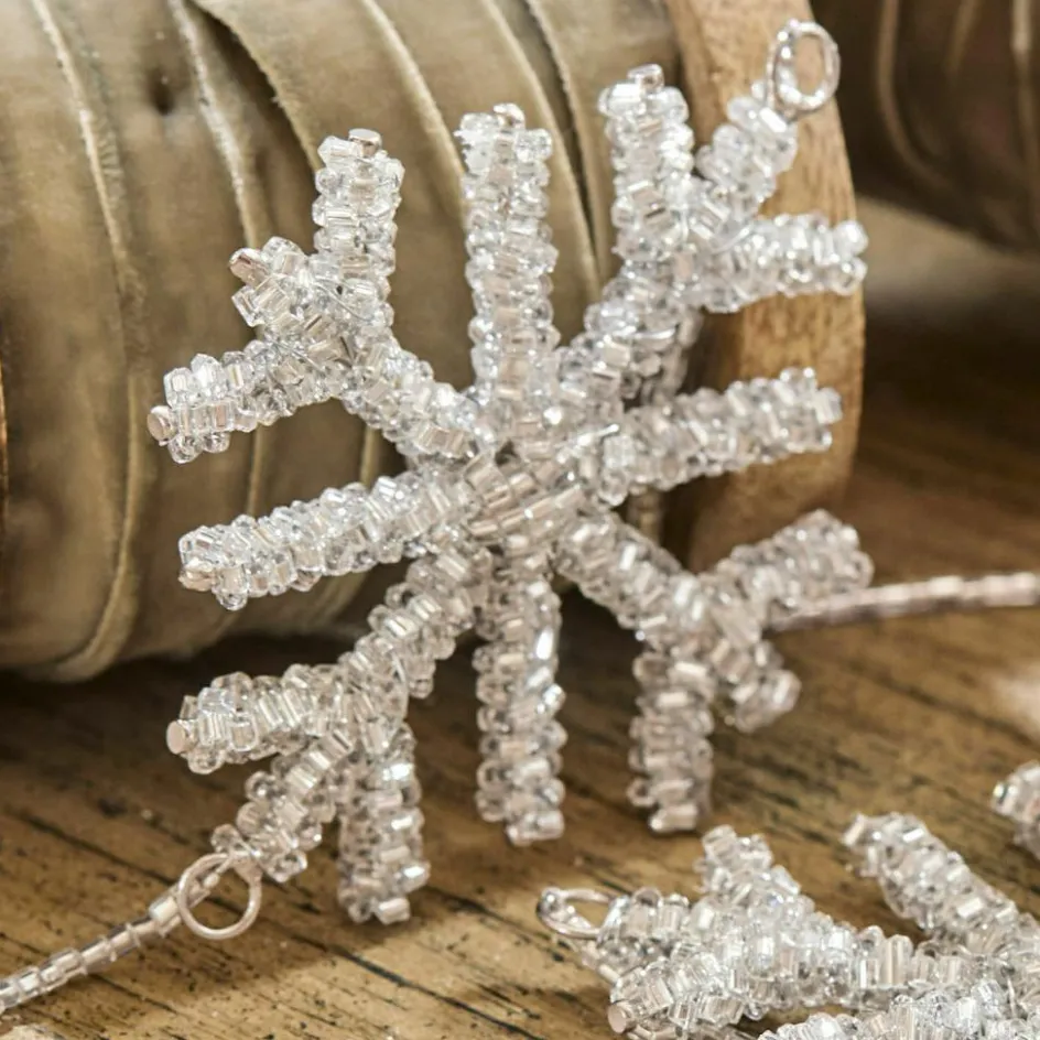 Weihnachtliche Deko-Objekte^LOBERON Girlande Snowflakes