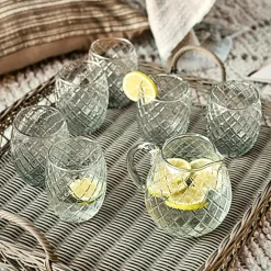 Gläser|Gläser^LOBERON Glas 6er Set Corrofin