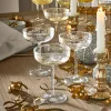 Weihnachtstischdeko^LOBERON Glas 6er Set Haverly