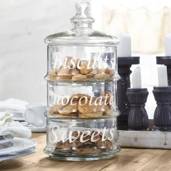 Vorratsdosen & Glasglocken|Vorratsdosen & Glasglocken^LOBERON Glasdose Aletta