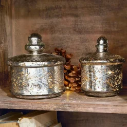 Dosen|Schalen & Dosen^LOBERON Glasdose 2er Set Elexa