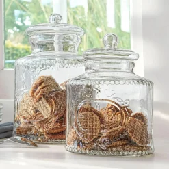 Vorratsdosen & Glasglocken|Vorratsdosen & Glasglocken^LOBERON Glasdose 2er Set Elvanto