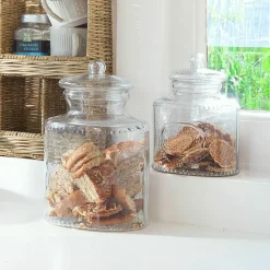 Vorratsdosen & Glasglocken|Vorratsdosen & Glasglocken^LOBERON Glasdose 2er Set Elvanto