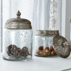 Dosen|Schalen & Dosen^LOBERON Glasdose 2er Set Laurnena