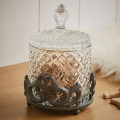 Accessoires & Spielzeug|Futterplätze Für Haustiere^LOBERON Glasdose mit Halterung Kerynna