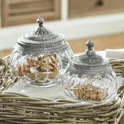 Dosen|Schalen & Dosen^LOBERON Glasdosen 2er Set Madelon