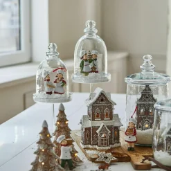 Vorratsdosen & Glasglocken|Vorratsdosen & Glasglocken^LOBERON Glasglocke 2er Set Hibous