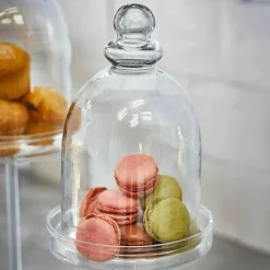 Vorratsdosen & Glasglocken|Vorratsdosen & Glasglocken^LOBERON Glasglocke 2er Set Hibous