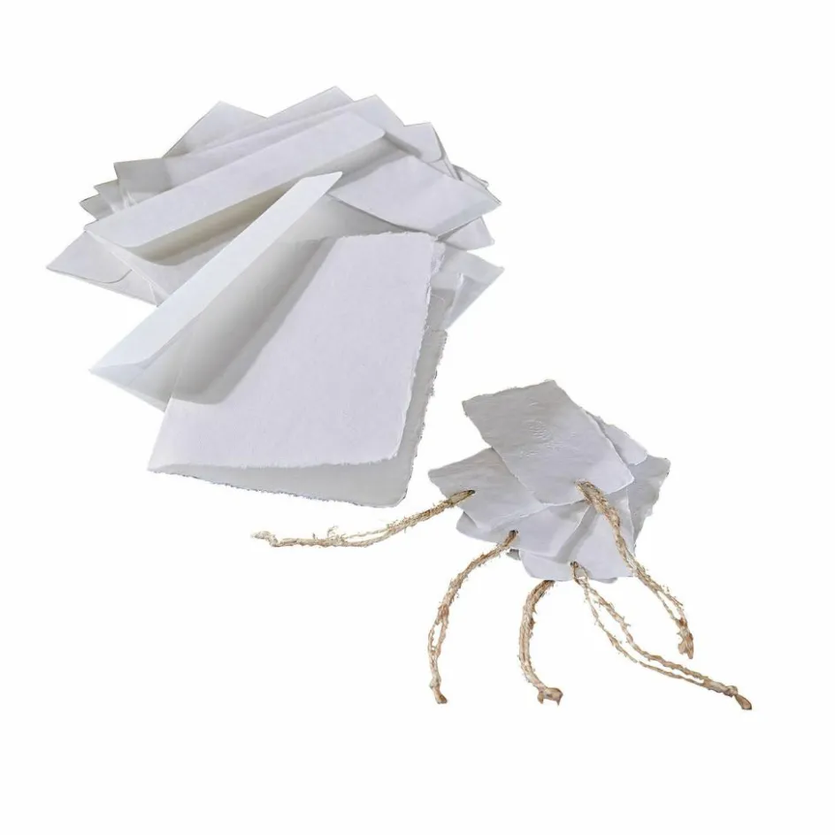 LOBERON Schreibwaren|Schreibwaren-Grußkarte & Anhänger 12er Set Xavette