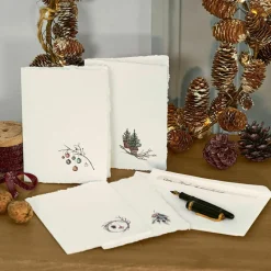 LOBERON Schreibwaren|Schreibwaren-Grußkarte 4er Set Velorine