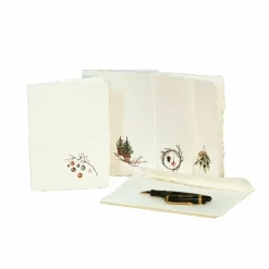 LOBERON Schreibwaren|Schreibwaren-Grußkarte 4er Set Velorine